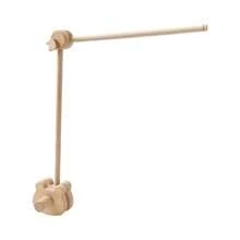 1pc Natural Color Cloud 30-Inch Mobile Arm For Baby Crib, Nursery Decor For Baby Girls