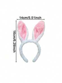 4 pezzi Set di forniture per feste di Pasqua, inclusi cerchietto con orecchie da coniglio, occhiali di Pasqua, stile unisex, decorazioni pasquali per la casa, accessori per foto di gruppo e decorazioni per feste di primavera. - Multicolore - Visualizzare 13