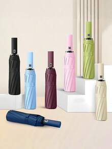 Ô dù tự động UPF 50+ - Chống gió mạnh, chống tia UV cực tốt, thiết kế gấp gọn dễ dàng, tự động mở/đóng, thời trang & tối giản, siêu di động & nhẹ, đa chức năng che nắng & mưa, và tay cầm dạng vòng tiện lợi - Lý tưởng cho các hoạt động ngoài trời và du lịch, lựa chọn mùa xuân hè, quà tặng cho phù dâu, trang trí phòng ngủ, bãi biển, du lịch, dành cho nam, dành cho nữ, kỳ nghỉ, đồ dễ thương, quà tặng Ngày của Mẹ, trang trí phòng ngủ, sân vườn, trang trí nhà bếp, mùa hè, bãi biển, đồ dùng cần thiết khi đi du lịch, trang trí phòng, đồ mềm, lễ tốt nghiệp. - Nhiều màu - Xem 16