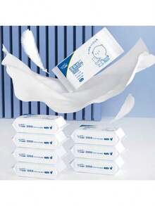 Household Unisex Cleaning & Care Wet Wipes, Small Pack Portable Butt Wipes Flushable Toilet Paper - Multicolor - View 10