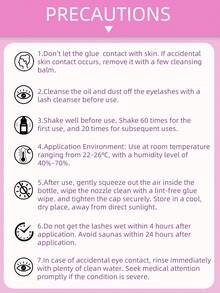 5ml/12ml Kiraplan Eyelash Extension Glue, 1pc/2pcs/3pcs/4pcs/5pcs Pack, Professional Eyelash Extension Adhesive, Strong Bonding, 0.5-1 Second Quick Drying, Long-Lasting Up To 6-7 Weeks, Waterproof, Suitable For DIY Cluster Lashes And Home Single Strand Semi-Permanent Eyelash Extension - Black - View 3