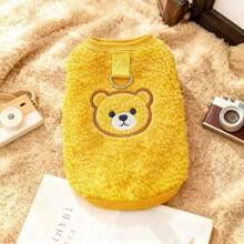 猫咪保暖加厚背心，德文郡猫咪服装，狗狗防掉毛可爱宠物服装，冬季