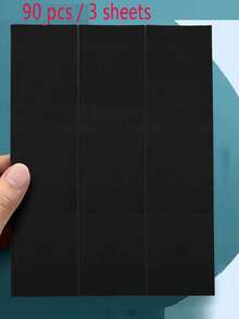 30片矩形自粘超薄空白磁条，不留残胶，易于移除、拆卸和移动；适用于冰箱、墙壁、玻璃面板、DIY工艺品、婚礼、家居、办公室、黑板/白板（用于公开讲座）、节日派对装饰，兼容不锈钢表面和白板；多用途设计，活动策划用品。 - 彩色 - 查看 13