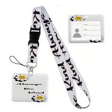 Cute Cat Cartoon Card Holder, ID Card Lanyard, Phone Strap, Key Chain, Neck Strap, Keychain, Bag Charm, Gift For Friends, Sisters, Teachers - Multicolor - View 38
