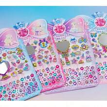 Cartoon Panda Stickers, Cute Animal Phone Case Stickers, DIY Scrapbooking Stickers, Reward Stickers - 彩色 - 查看 10