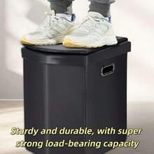 Portable Folding Camping Toilet For Car Outdoor Travel Odor-Resistant Adult Portable Toilet