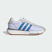 Adidas Giày thể thao cổ điển unisex, giày đôi thời trang thường ngày ID0556 - Trắng sáng/Trắng kem/Xanh lam - Xem 1