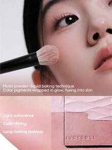 JUDYDOLL 水润缎光腮红，双色透明透亮腮红，打造日常健康光泽和透亮肤色 - #02 Wavy Pink - 查看 5