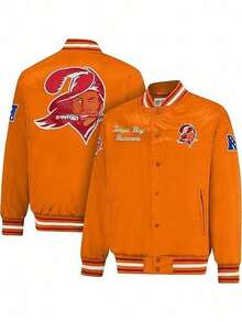 Wild Card Weekend Team Baseball Jacket 3D Digital Printing Streetwear AFC North Champions Gear Soft Cotton Baseball Tee - 坦帕灣 - 查看 1