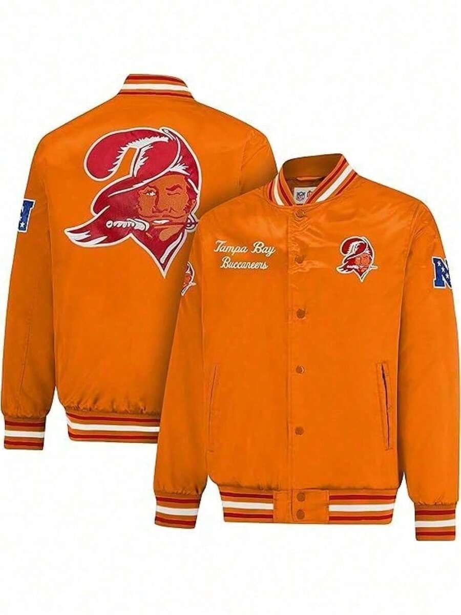 Wild Card Weekend Team Baseball Jacket 3D Digital Printing Streetwear AFC North Champions Gear Soft Cotton Baseball Tee - 坦帕灣 - 查看 1