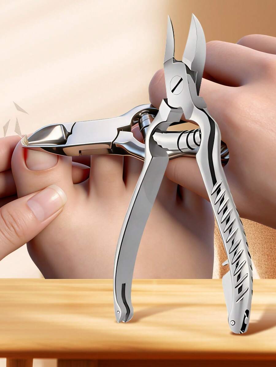 ANDVICTORY 1pc Ingrown Toenail Nipper/Ingrown Toenail Clipper/Toenail Trimmer/High Quality Professional Nail Care Tool - Multicolor - View 1