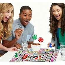 Adult Drinking Board Game, Party Drinking Board Game, Fun Interactive Drinking Party Game, Suitable For Game Night, Birthday, Family Gathering Or Any Occasion, 21+ Years Old, 2-8 Players - Multicolor - View 3