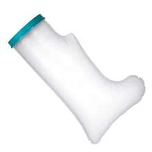 Protector De Yeso O Ferulas Adulto Ducha Para Pierna Larga - Celeste - Ver 3