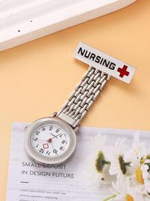 Cat Paw Nurse Pocket Watch - Digital Pocket Watch With Clip, Designed For Healthcare Professionals