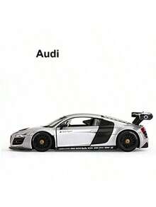 EstiloTendenciaDie Cast 1:24 Scale Audi R8 VehíCulo De Juguete, Coche De Juguete, Coche De ColeccióN, Coche De MetalCalidad PremiumVersióN Mejorada - 1 - Ver 5