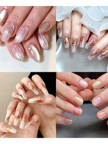 7针美甲勾线笔，美甲工具，条纹美甲绘图笔，银色不锈钢手柄，可弯曲针头，超细线条美甲刷，蜘蛛胶美甲工具，美甲线条绘制工具，美甲用品，美甲工具，美甲艺术工具，返校季，美甲，美甲工具（适用于贴片式美甲） - 銀色 - 查看 8