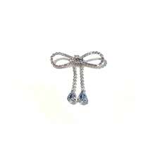 1 Summer Wedding Stylish Shiny Alloy Bow Brooch