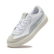 Puma 经典复古休闲舒适T字头女式白色运动鞋 39773407 - 彪馬白-冰藍色 - 查看 8