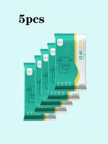 5pcs/Pack Luxury Disposable Thick Towels, 70gsm Soft Non-Woven Fabric, Individually Packaged, 50x100cm, Suitable For Travel, Gym And Outdoor Use - White - View 11