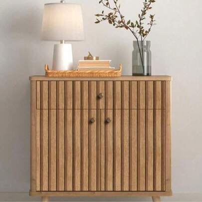 1 Roll Of Wooden Striped Grille Wallpaper, Ready-To-Peel And Paste Wallpaper, Suitable For Bedroom Modern Self-Adhesive Removable Wallpaper, Artificial Wood Grated Striped Contact Paper Vinyl, Used In Kitchen, Countertops, Desktop, Home Decoration Paper