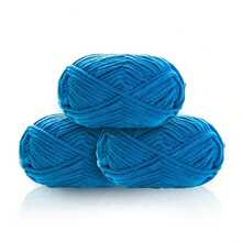 3pcs/150g Velvet Soft Yarn, Medium Thickness Knitting Yarn, Fluffy & Soft Polyester Knitting Yarn, Suitable For DIY Crafts, Knitting And Crocheting Scarves, Hats, Shoes, Bags, Cushions, Dolls, Blankets, Slippers, Handmade Crochet Projects - Multicolor - View 20