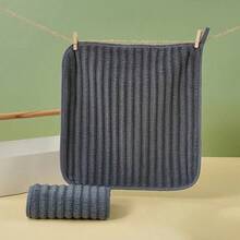 5 Stücke ultra-weiche, schnell trocknende Handtücher - hochabsorbierend, hautfreundlicher Korallenfleece, vielseitig einsetzbar 30 x 30 cm, geeignet für Küche, Bad, Esszimmer, Outdoor - Verschiedenfarbig - Übersicht 17