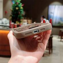 Bộ 2 ốp lưng điện thoại tự dính màu nâu có khe đựng thẻ, ốp bảo vệ toàn màn hình bằng TPU họa tiết hoa nhỏ chống sốc, tương thích với iPhone 17 16e 16 15 14 13 12 11 Mini Pro Max Air X XR XSMAX 8 7 Plus, Galaxy A56 5G, Smart 8, Hot 40i, Spark 20, Spark 20C, Spark Go 2024, Note 14 5G, Moto E22/E22i, phiên bản quốc tế, không phải phiên bản nội địa. - màu nâu - Xem 4