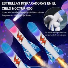 TendenciaLanzadores Juguete Para Niños Brillar Cohetes Espaciales SetCalidad premium - 1 - Ver 6
