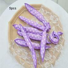 20/15/10/5pcs Set Sponge Hair Rollers, Soft Curling Rods, Polka Dot Pattern, No Heat Required, Elastic & Flexible, Create Natural Curls, Waves & Volume, Suitable For Day & Night Use - Multicolor - View 11