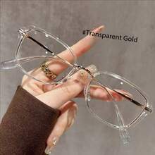 新款猫眼超轻老年眼镜高清染色高端阅读眼镜，时尚中老年女性适用 - A - 查看 8