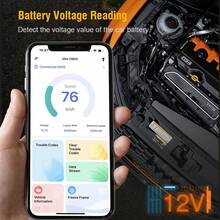 Equipo de prueba de automóviles Escáner Bluetooth OBD2 para iPhone, Android y Windows - Negro - Ver 9