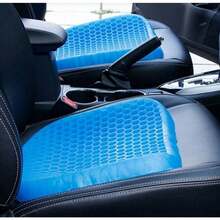 Gel Seat Cushion, Egg Honeycomb Shape, Orthopedic, Anti-Decubitus Coccyx - 藍色 - 查看 3