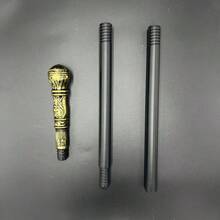 Rounded Scepter Cosplay Prop, Wizard, Witch, King's Wand - Multicolor - View 8