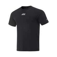 Áo thun nam Li Ning không đường may phản quang, kháng khuẩn, nhanh khô, thoáng khí, thích hợp cho thể thao chạy bộ, mã sản phẩm ATSV085. - màu đen - Xem 1