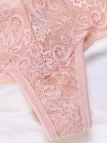3Pcs/Set Sexy Lace Thongs Underwear Low-Rise Panties For Woman - Multicolor - View 9