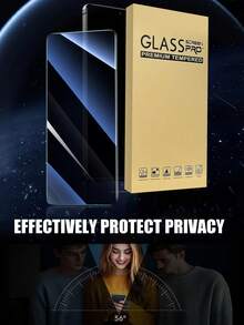 3pcs 9H Tempered Glass Screen Protector, Anti-Scratch, Anti-Shock, Anti-Peeping, Anti-Fingerprint, Compatible With Samsung Galaxy S9/S10/S20/S20+/S20 Ultra/ S21 Ultra/S21 /S21+/S22 Ultra/S22 /S22+/S23/S23+/S23Ultra/S24/S24+/S24Ultra//S25/S25+/S25Ultra/S26 Ultra/S26 Plus/S26 Curved Screen Models - Black - View 8