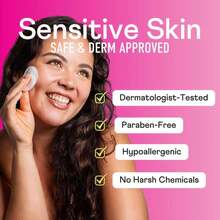 Swisspers Premium Cotton Rounds - 100% Chlorine Free Cotton Face Pads For Makeup, Nail Polish Removal - Dermatologist Tested And Hypoallergenic, Made In USA - 100 Pads (Pack Of 3) - ColorC - 查看 3