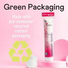 Swisspers Premium Cotton Rounds - 100% Chlorine Free Cotton Face Pads For Makeup, Nail Polish Removal - Dermatologist Tested And Hypoallergenic, Made In USA - 100 Pads (Pack Of 3) - ColorC - 查看 8