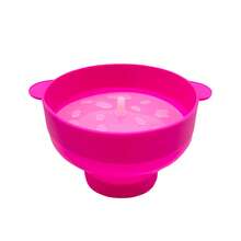 1pc Silicone Popcorn Bowl, Foldable With Handle, Heat Resistant, With Lid For Microwave Heating, Dishwasher Silicone Popcorn Maker For Home Use - Multicolor - View 14