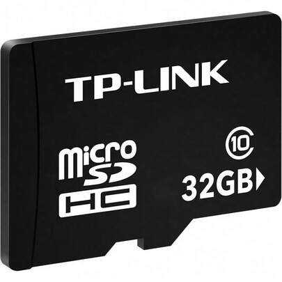 tp-link Professional Surveillance Memory Card, Stable 24/7 Operation, Class 10 High-Speed Performance, Low Power Consumption, Wear-Resistant, Supports Continuous Recording, Enhanced Durability And Data Integrity. TL-SD32
