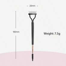 1 lược chải mi hai mặt màu hồng sen: Một đầu chải sâu những sợi mi bị vón cục, đầu kia chải chuốt những sợi mi mảnh và mi dưới - Hoàn toàn đa năng để tạo nên lớp trang điểm mắt hoàn hảo. Cũng có thể được sử dụng như cọ kẻ lông mày, cọ tán phấn mắt và cọ xoắn ốc. - Nhiều màu - Xem 5