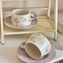 Ceramic Cup Coffee Cup Water Cup Mug Tea Cup Cup Pure White Bone China Jingdezhen Ware Large Capacity High-Temperature Fired Ivory-White Porcelain - Cup - View 2