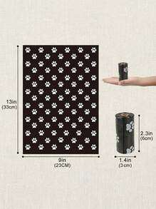 PETSIN 750/600/450/300/150 szt. woreczków na psie odchody, przenośne, do czyszczenia, do samochodu, do małych koszy na śmieci, do wymiennych worków na śmieci, do zwierząt domowych, do psich odchodów, szczelne worki na psie odchody, do spacerów z psem, do psich odchodów - Wielokolorowe - Zobacz 5