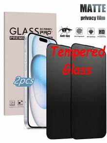 2 pezzi di vetro opaco