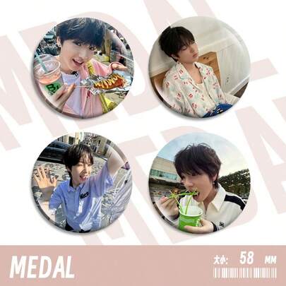 KPOP 女友视角系列 SAKUYA 胸针 - 采用精心挑选的优质材料和精湛工艺制成，非常适合装饰包包、帽子、衣服和鞋子，为您的风格增添独特的魅力！