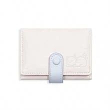 Cat Design Lightweight Multi-Card Slots Coin Purse Trifold Wallet, Gift For Women