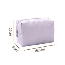 八面化妆包，旅行便携化妆品收纳包，大容量储物袋 - 彩色 - 查看 2