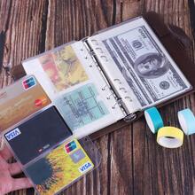 12 túi đựng tài liệu rời khổ A6, phong bì đựng tiền không khóa kéo, phù hợp với bìa hồ sơ 6 vòng khổ A6, ví không khóa kéo, hộp đựng tiền mặt, hộp đựng danh thiếp, giấy ghi chú để đựng tiền mặt. - Nhiều màu - Xem 5