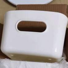 White Plastic Storage Box For Bedroom, Living Room, Study, Dorm, Wardrobe, Clothes, Toys, Snacks, Beverages, Dolls And Other Items, Dust-Proof And Moisture-Proof - Black and White - View 4