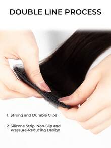 1pc Hair Piece Hair Pad Hair Root Patch Invisible Seamless One-Piece Side Thickening Hair Volume Fluffy Top Hair Replacement Female Hair Accessories - Multicolor - View 7